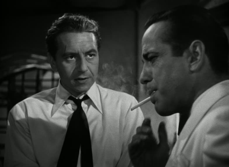 Moment from Casablanca (1942) in 01:27–01:30