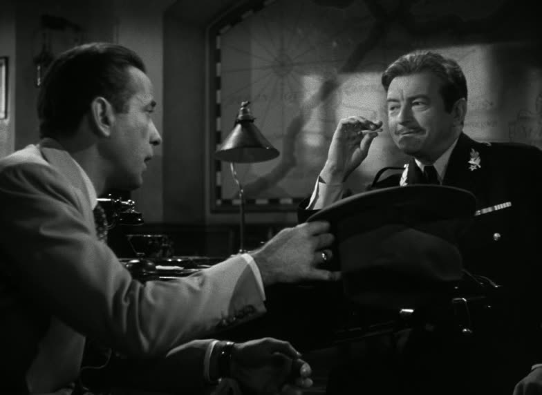 Moment from Casablanca (1942) in 01:30–01:31