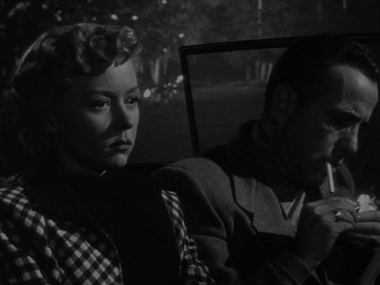 Moment from In a Lonely Place (1950) in 00:58–01:01