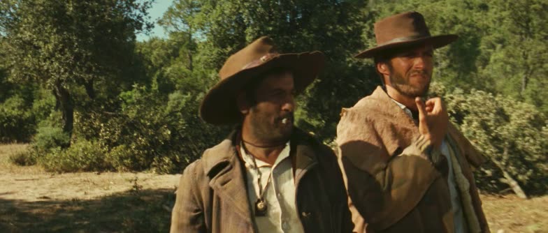 Moment from The Good, the Bad and the Ugly (1966) in 02:11