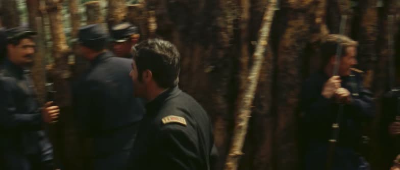 Moment from The Good, the Bad and the Ugly (1966) in 02:15–02:18