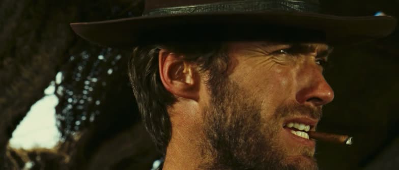 Moment from The Good, the Bad and the Ugly (1966) in 02:21–02:23