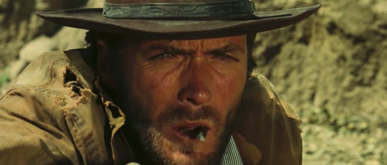 Moment from The Good, the Bad and the Ugly (1966) in 02:30