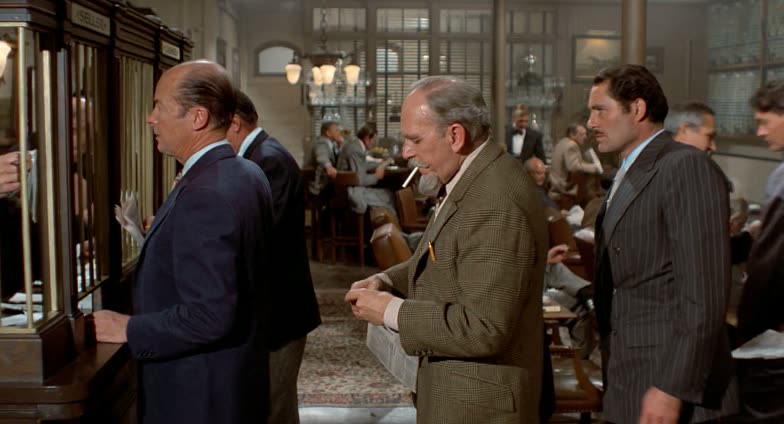Moment from The Sting (1973) in 01:36–01:39